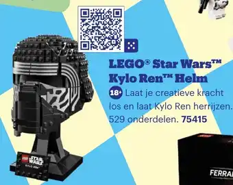 Bol.com LEGO Star Wars Kylo Ren Helm aanbieding