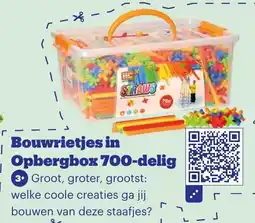 Bol.com Bouwrietjes in Opbergbox 700-delig aanbieding