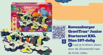 Bol.com Ravensburger GraviTrax Junior Starterset XXL Dino 197-delig aanbieding