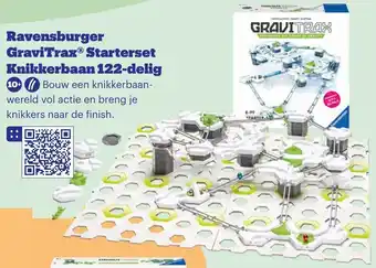 Bol.com Ravensburger GraviTrax Starterset Knikkerbaan 122-delig aanbieding