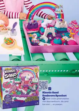 Bol.com Kinetic Sand Eenhoorn Speelset aanbieding