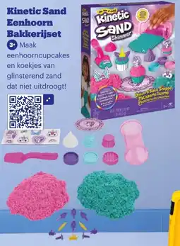 Bol.com Kinetic Sand Eenhoorn Bakkerijset aanbieding