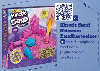 Bol.com Kinetic Sand Shimmer Zandkasteelset aanbieding