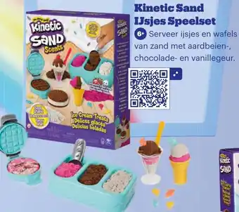 Bol.com Kinetic Sand IJsjes Speelset aanbieding