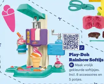 Bol.com Play-Doh Rainbow Softijs aanbieding
