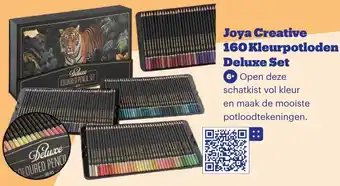 Bol.com Joya Creative 160 Kleurpotloden Deluxe Set aanbieding