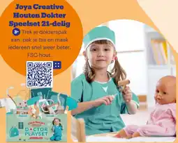 Bol.com Joya Creative Houten Dokter Speelset 21-delig aanbieding