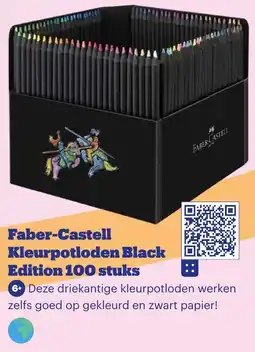 Bol.com Faber-Castell Kleurpotloden Black Edition 100 stuks aanbieding