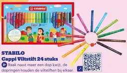 Bol.com STABILO Cappi Viltstift 24 stuks aanbieding