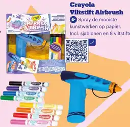 Bol.com Crayola Viltstift Airbrush aanbieding