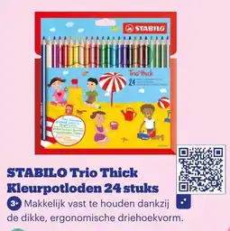 Bol.com STABILO Trio Thick Kleurpotloden 24 stuks aanbieding