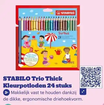 Bol.com STABILO Trio Thick Kleurpotloden 24 stuks aanbieding
