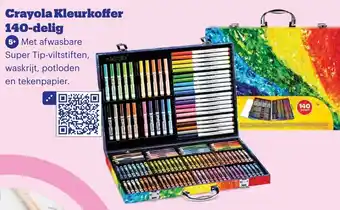 Bol.com Crayola Kleurkoffer 140-delig aanbieding