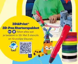 Bol.com 3D&Print 3D-Pen Starterspakket aanbieding