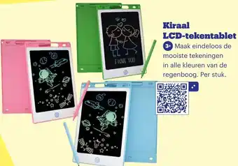 Bol.com Kiraal LCD-tekentablet aanbieding