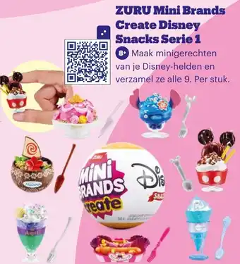 Bol.com ZURU Mini Brands Create Disney Snacks Serie 1 aanbieding