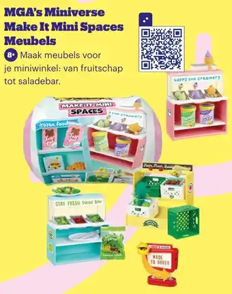 Bol.com MGA's Miniverse Make It Mini Spaces Meubels aanbieding