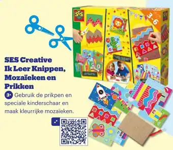 Bol.com SES Creative Ik Leer Knippen, Mozaïeken en Prikken aanbieding