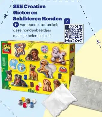 Bol.com SES Creative Gieten en Schilderen Honden aanbieding