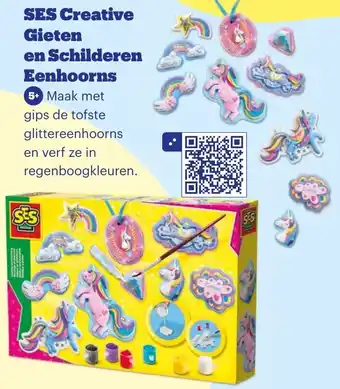 Bol.com SES Creative Gieten en Schilderen Eenhoorns aanbieding