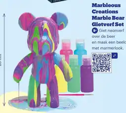 Bol.com Marbleous Creations Marble Bear Gietverf Set aanbieding