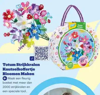 Bol.com Totum Strijkkralen Knutselkoffertje Bloemen Maken aanbieding