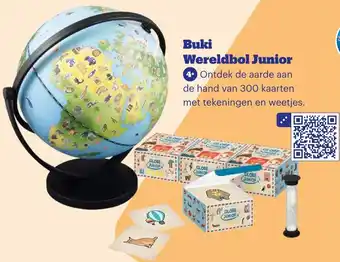Bol.com Buki Wereldbol Junior aanbieding