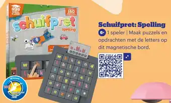 Bol.com Schuifpret: Spelling aanbieding