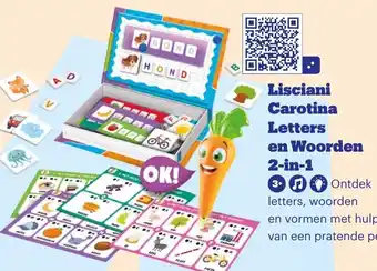 Bol.com Lisciani Carotina Letters en Woorden 2-in-1 aanbieding