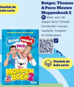 Bol.com Rutger, Thomas & Paco: Nieuwe Moppenboek 2 aanbieding