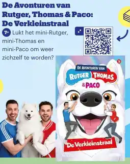 Bol.com De Avonturen van Rutger, Thomas & Paco: De Verkleinstraal aanbieding