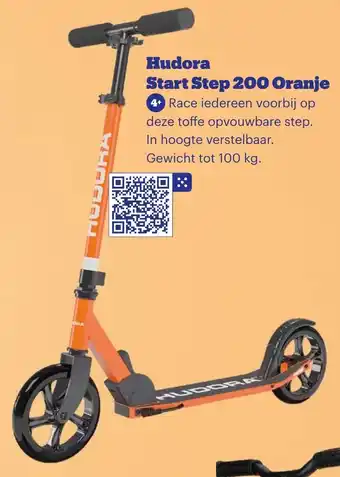Bol.com Hudora Start Step 200 Oranje aanbieding
