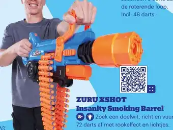 Bol.com ZURU XSHOT Insanity Smoking Barrel aanbieding