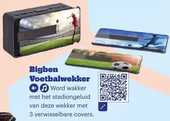 Bol.com Bigben Voetbalwekker aanbieding