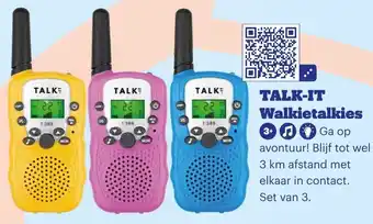 Bol.com TALK-IT Walkietalkies aanbieding
