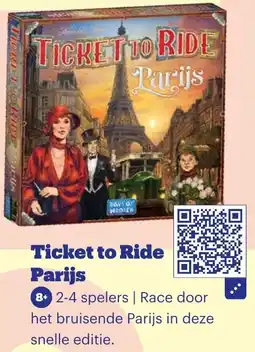 Bol.com Ticket to Ride Parijs aanbieding