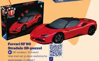 Bol.com Ferrari SF 90 Stradale 3D-puzzel aanbieding