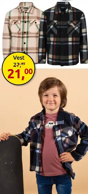 Tuunte Jongens Vest aanbieding