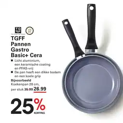 Sligro TGFF Pannen Gastro Basic+ Cera aanbieding