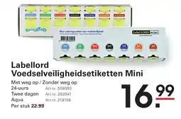 Sligro Labellord Voedselveiligheidsetiketten Mini aanbieding