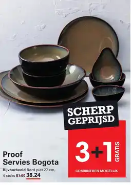 Sligro Proof Servies Bogota aanbieding