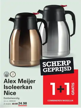 Sligro Alex Meijer Isoleerkan Nice aanbieding
