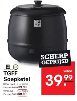 Sligro TGFF Soepketel aanbieding