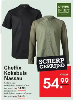 Sligro Cheffix Koksbuis Nassau aanbieding