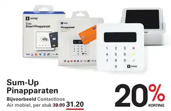 Sligro Sum-Up Pinapparaten aanbieding
