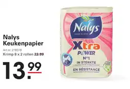 Sligro Nalys Keukenpapier aanbieding