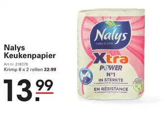 Sligro Nalys Keukenpapier aanbieding