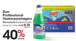 Sligro Sun Professional Vaatwasreinigers aanbieding