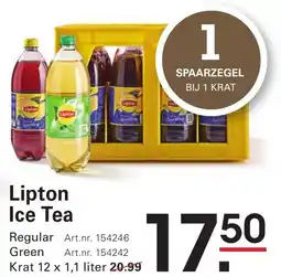 Sligro Lipton Ice Tea aanbieding