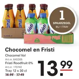 Sligro Chocomel en Fristi aanbieding